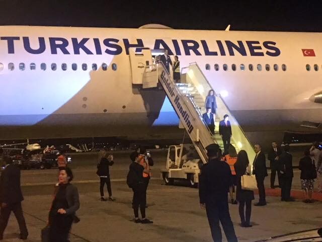 Tayyip Erdogan:      Turkish Airlines !