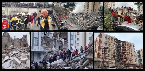 Σεισμός σε Τουρκία και Συρία: Ξεπέρασαν τους 1.600 συνολικά οι νεκροί !